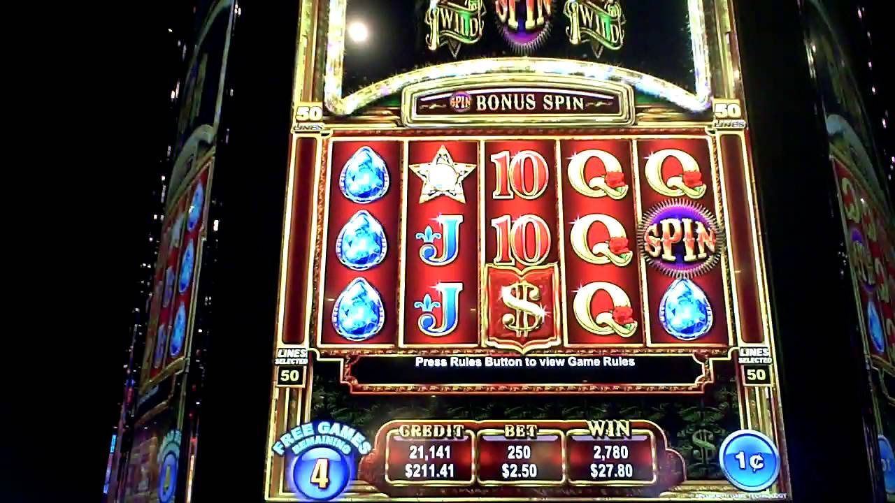 Bonus Bonanza Slot Machine Bonus - YouTube