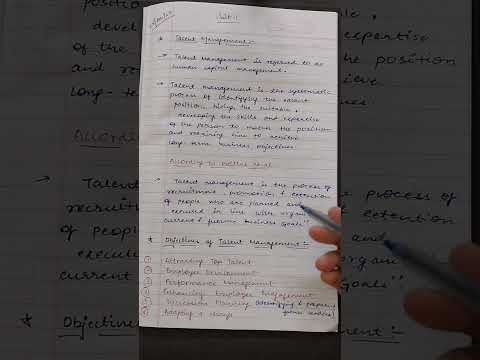 talent management
