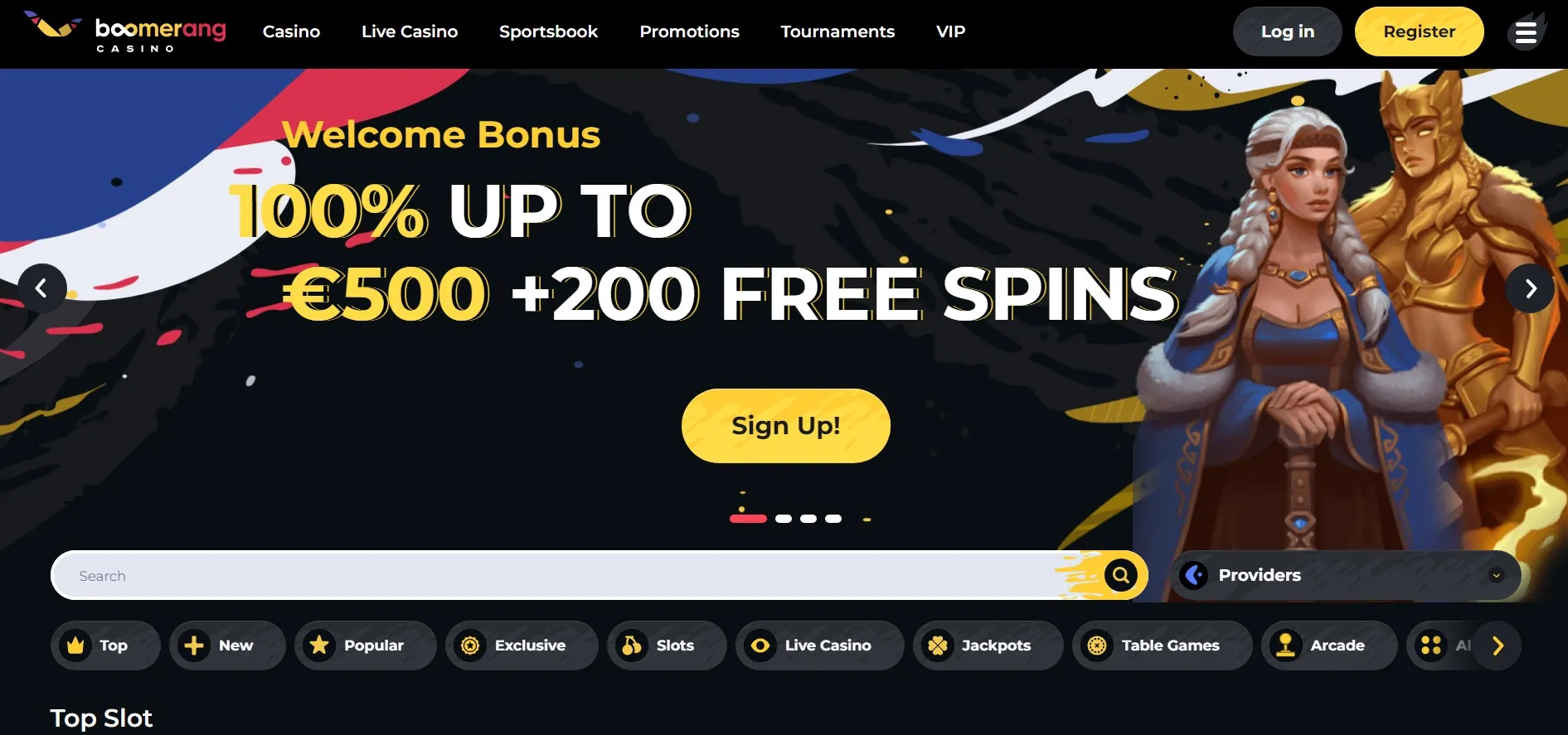 Boomerang Casino Ireland🎖️Bonus up to €500 (2024)