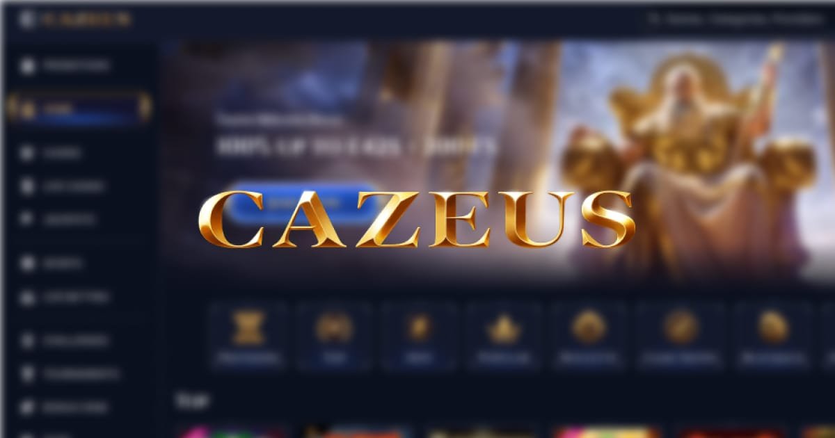 UK Cazeus Casino - Login and Play for Big Wins now!