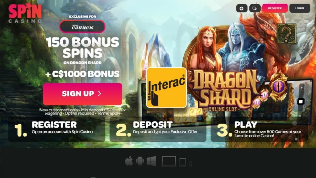 Spin Casino Canada 🎖️ Our Honest Review in 2024