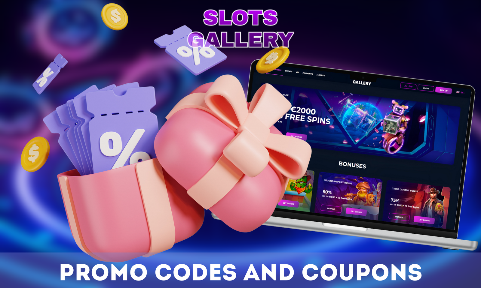 Slots Gallery Promo Code – How to Get & Activate