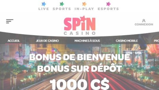 Spin Casino Canada Revue 2022 | C$1000 Bonus sur Dépôt