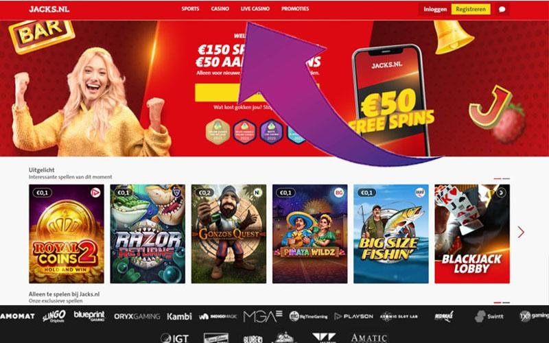 Jack's Casino Inloggen - Handige uitleg bij Online Login