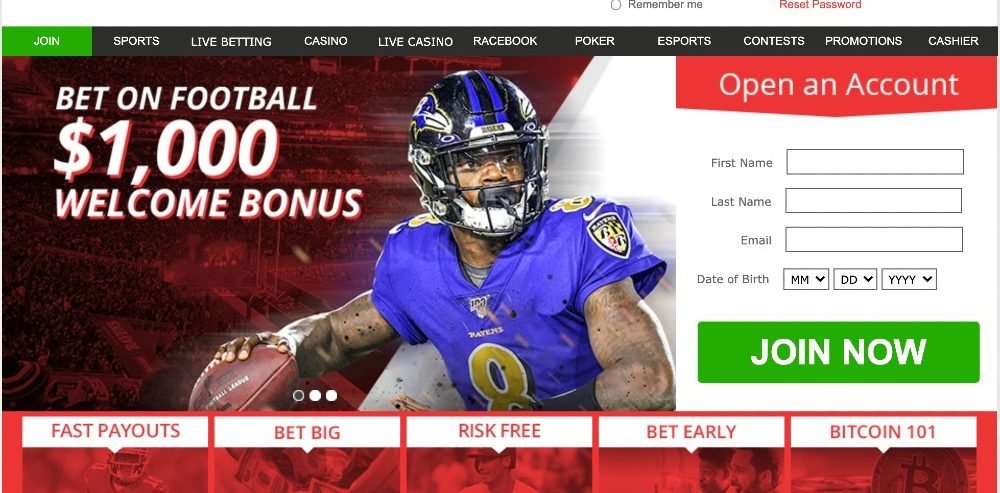 regulated BetOnRed Casino deposit bonus promotion