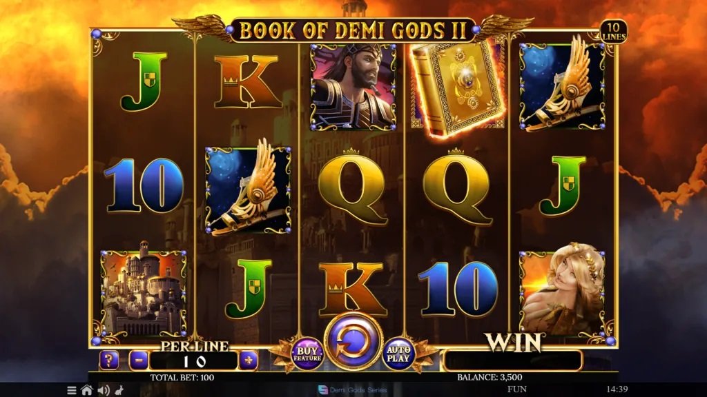 Book of Demi Gods II Slot > Review and Free Play Demo