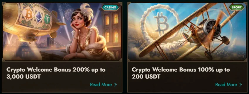 Player winning jackpot on casino website