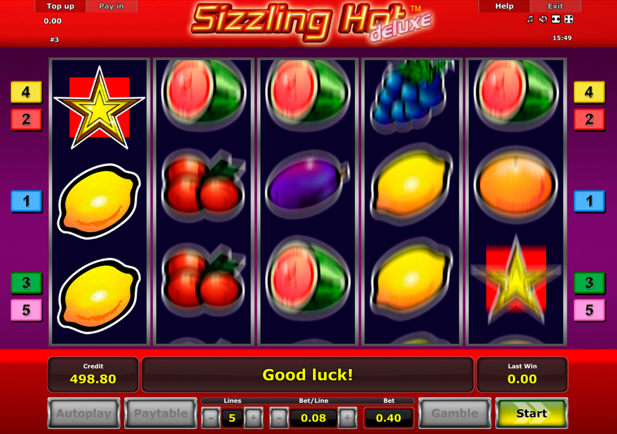 Sizzling Hot Deluxe