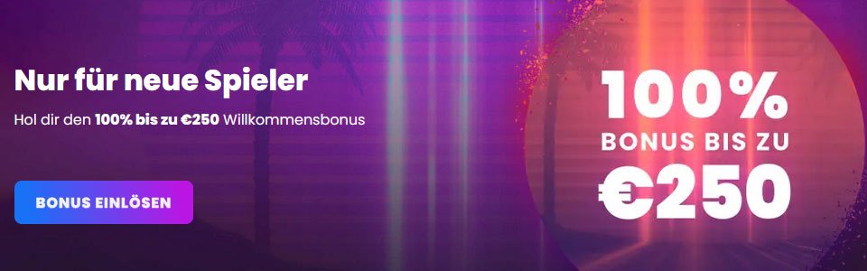 betrouwbaar Winny Casino registratiebonus banner